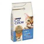 Cat Chow Adult 3in1 Pulykával