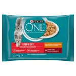 Purina One Sterilcat csirkével és marhával nedves macskaeledel 4 x 85 gr