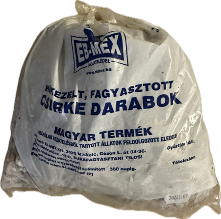 Hőkezelt csirke darabok 2kg