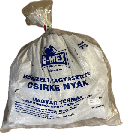 Hőkezelt Csirkenyak 2kg