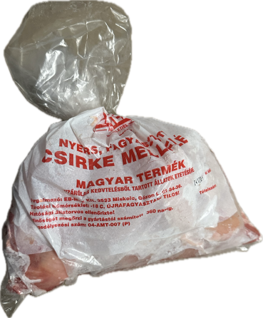 Nyers csirke mellfilé 2kg