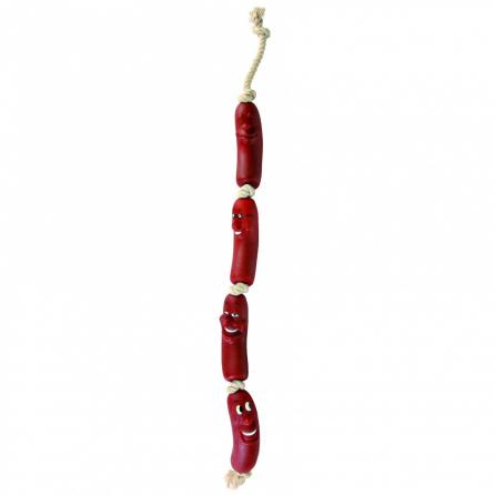 Trixie kuyajáték kolbászfüzér 75 cm 3252