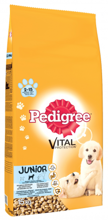 Pedigree 12kg Junior (Baromfi)